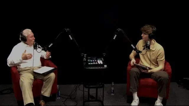 Charlie in the studio with Michael Tetreau